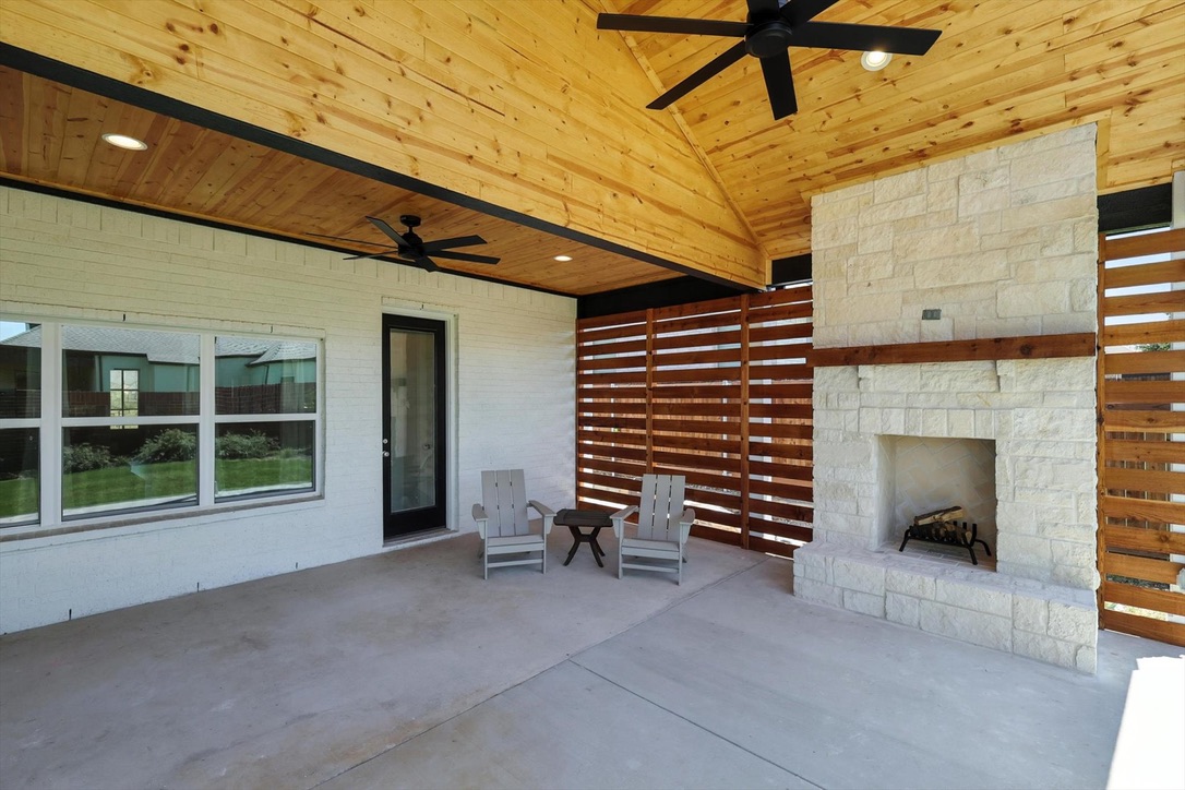 Outdoor Stone Fireplaces project 6