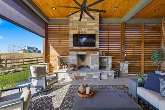 Outdoor Stone Fireplaces project 8