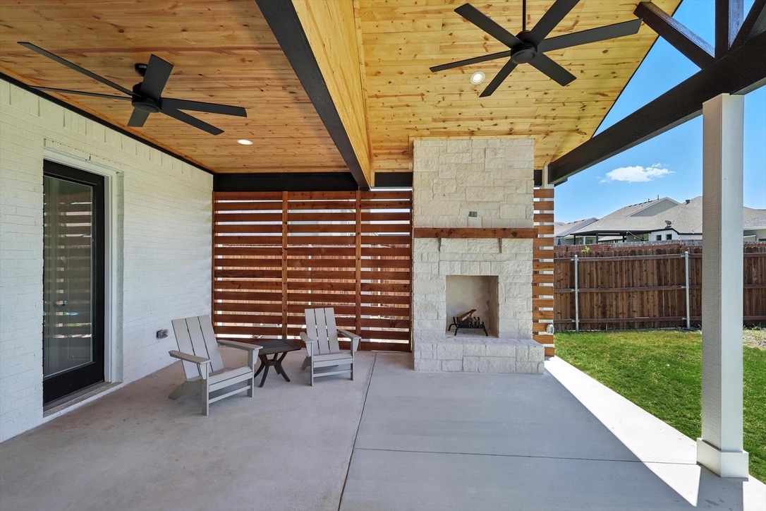 Outdoor Stone Fireplaces project 12